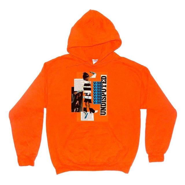 Custom Men's Hoodie - Orange - S on Productcaster.