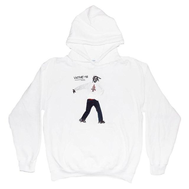 Custom Men's Hoodie - White - M on Productcaster.