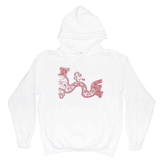 Custom Men's Hoodie - White - L on Productcaster.