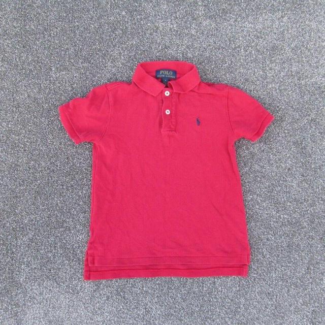 Polo Ralph Lauren Kids' T-shirt - Red - 6 years on Productcaster.