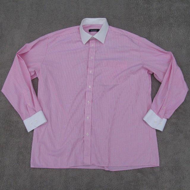 Preloved Men's Shirt - Pink - XXL on Productcaster.