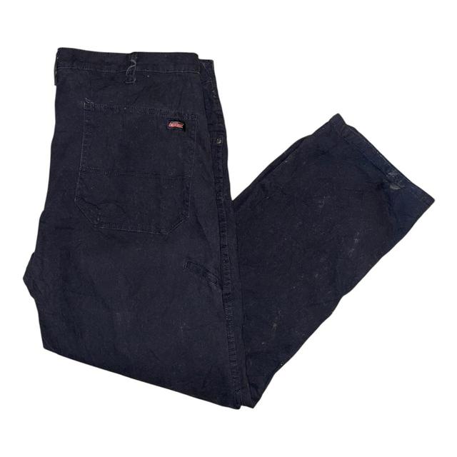 Dickies Men's Straight leg Faded Trousers - Black - 44" on Productcaster.