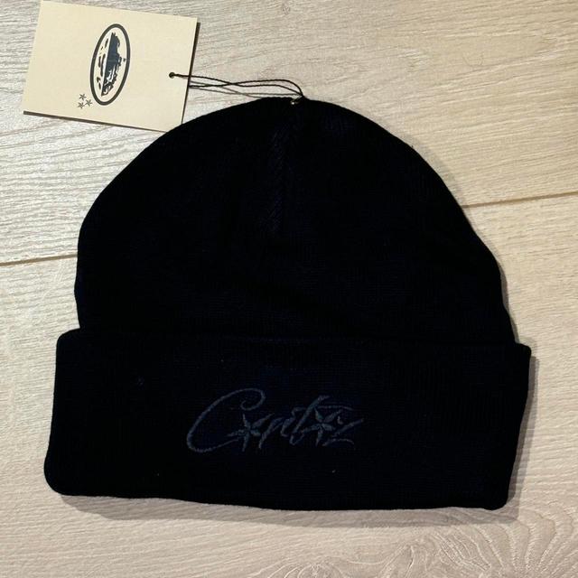 Corteiz Men's Beanies - Black/Grey on Productcaster.