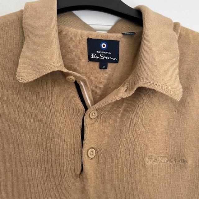 Ben Sherman Men's Polo shirt - Tan - M on Productcaster.