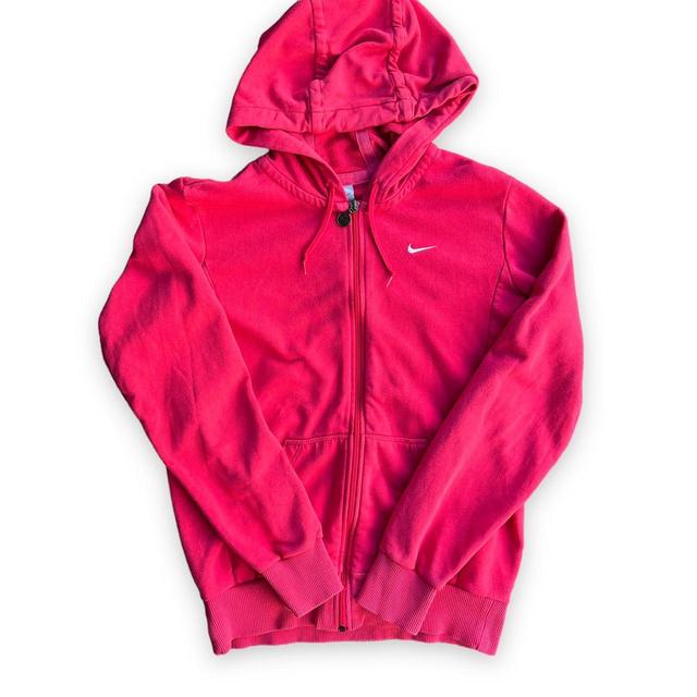 Nike Women's Hoodie - Pink - L on Productcaster.