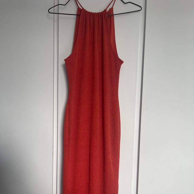 Women's Bodycon Dress - Orange - 8 on Productcaster.