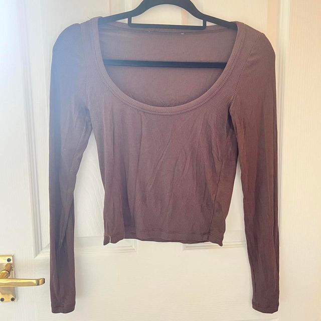 Women's Top - Brown - M on Productcaster.