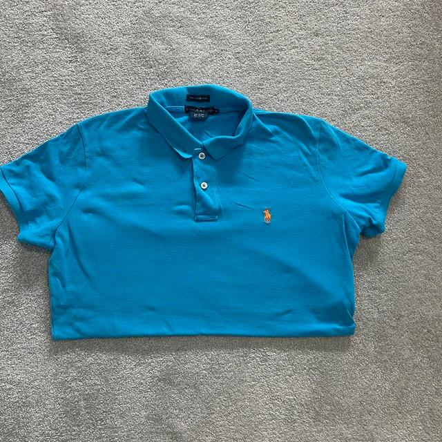 Polo Ralph Lauren Men's Polo shirt - Blue - XS on Productcaster.