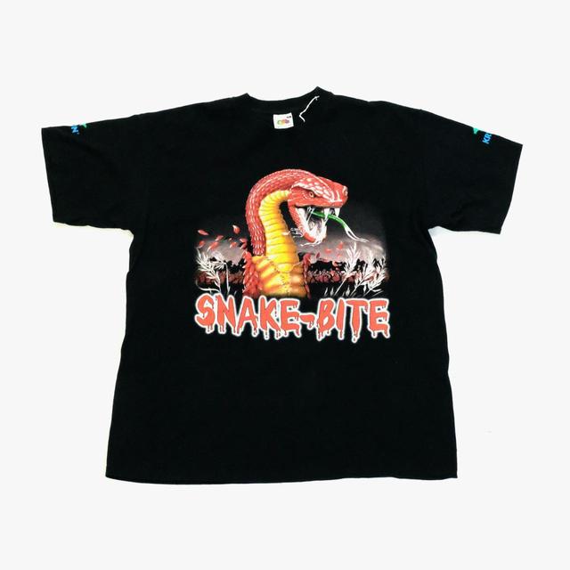 Vintage Men's T-shirt - Black - XL on Productcaster.