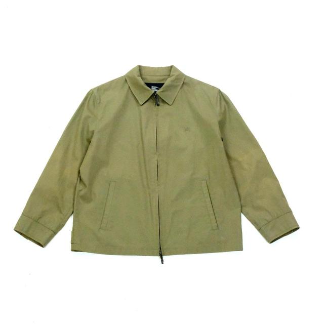 Burberry Women's Lightweight Jacket - Khaki/Cream - M on Productcaster.