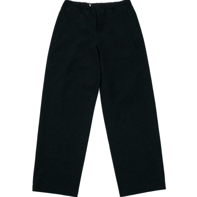 Emporio Armani Men's Wide leg Trousers - Black - M on Productcaster.