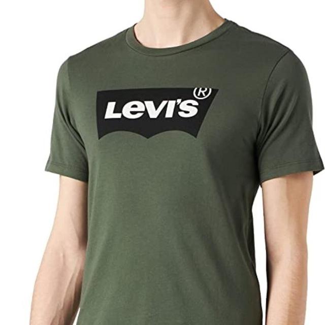 Levi's Men's T-shirt - Green - S on Productcaster.