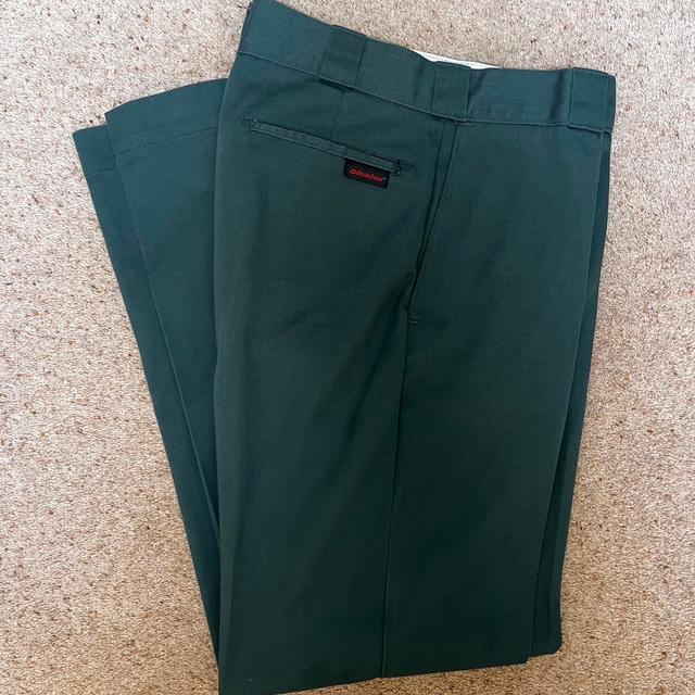 Dickies Men's Chino Trousers - Green - 32" on Productcaster.