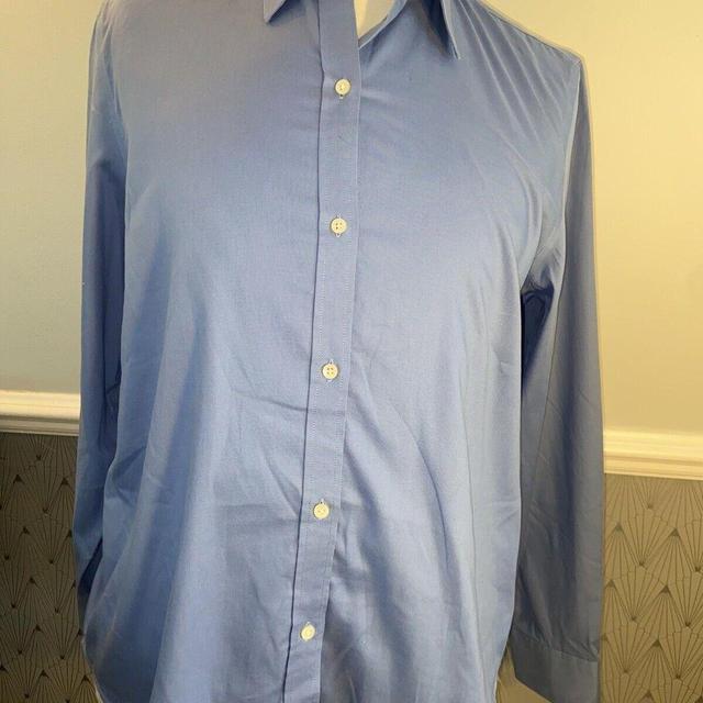 Preloved Men's Shirt - Blue - L on Productcaster.