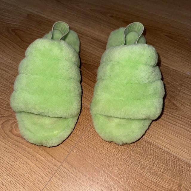 UGG Women's Slippers - Green - UK 6 on Productcaster.