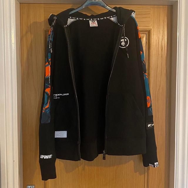 BAPE Men's Hoodie - Black - M on Productcaster.