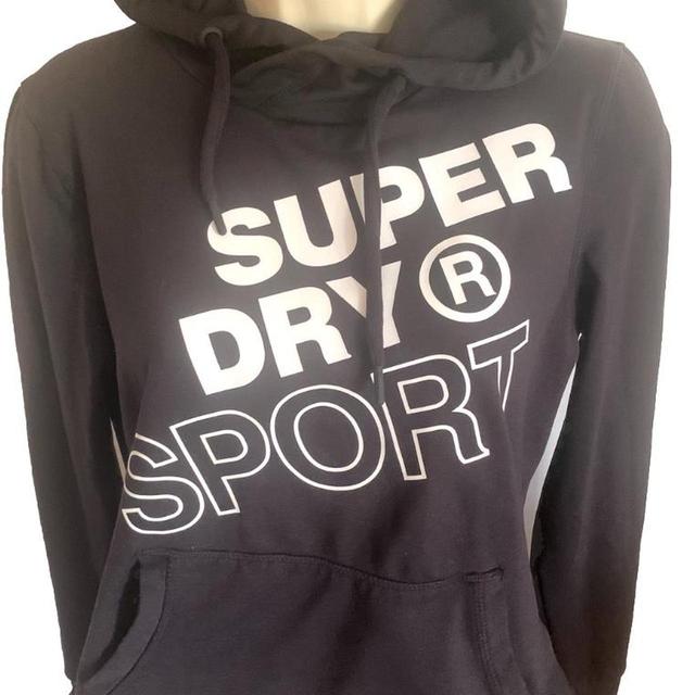 Superdry Women's Hoodie - Black - 10 on Productcaster.