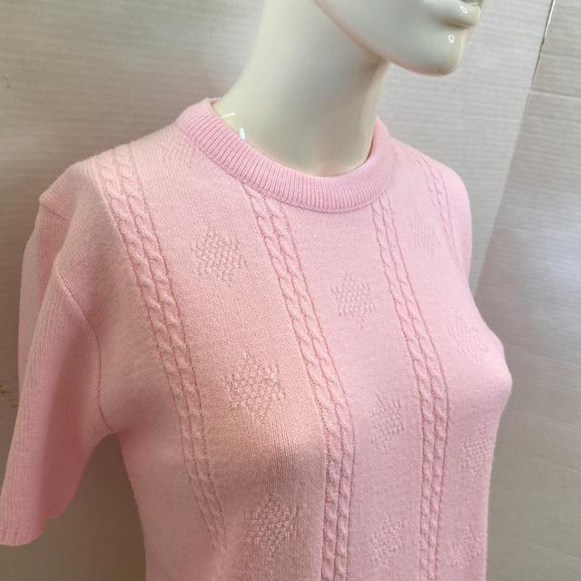 Vintage Women's Jumper - Pink - 12 on Productcaster.