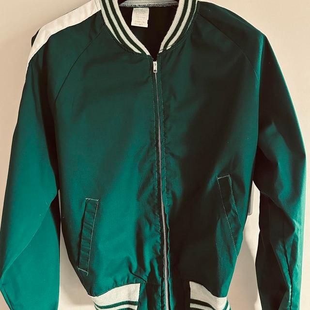 Vintage Women's Jacket - Green - UK 8 on Productcaster.