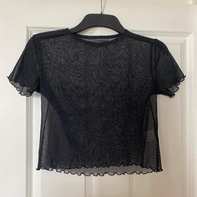 Brandy Melville Women's Crop top - Black - 8 on Productcaster.