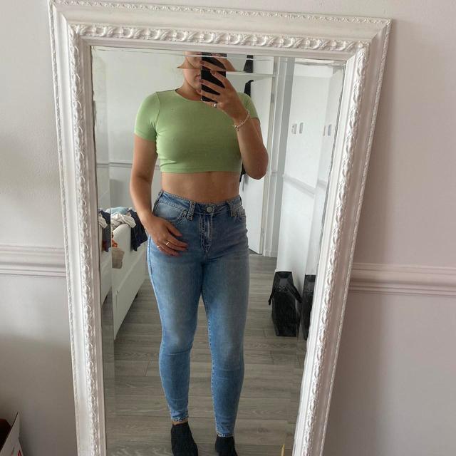 ASOS Women's Crop top - Green - 10 on Productcaster.