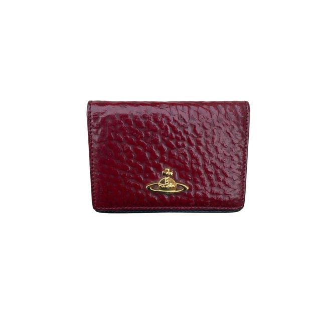 Vivienne Westwood Women's Wallets - Burgundy/Black on Productcaster.