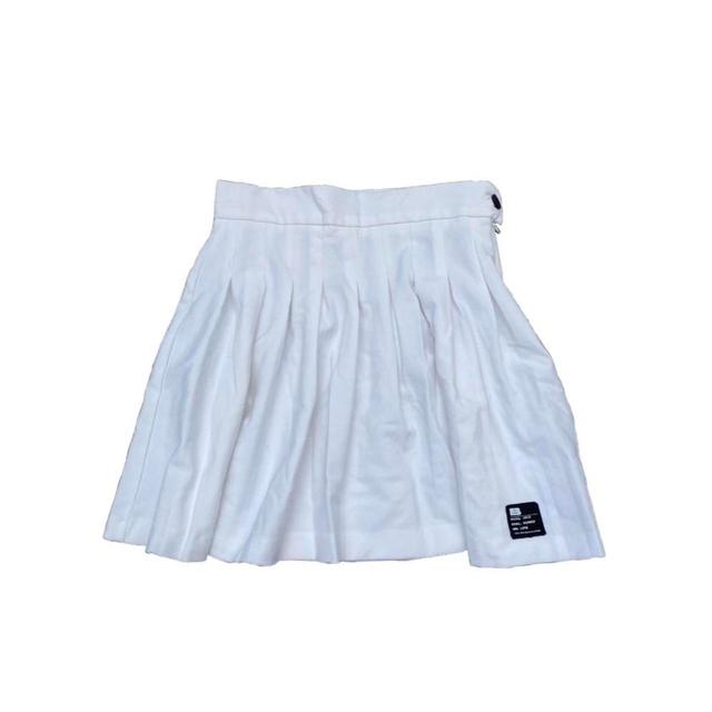 Bershka Women's Skirt - White - UK 6 on Productcaster.