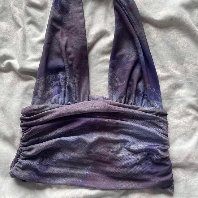 Urban Outfitters Women's Crop top - Purple - S on Productcaster.