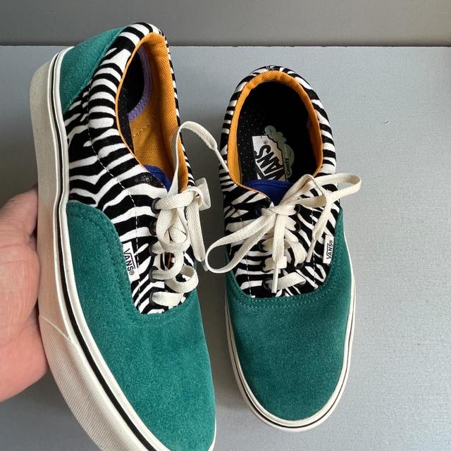 Vans Men's Trainers - Multi/Green - UK 7 on Productcaster.