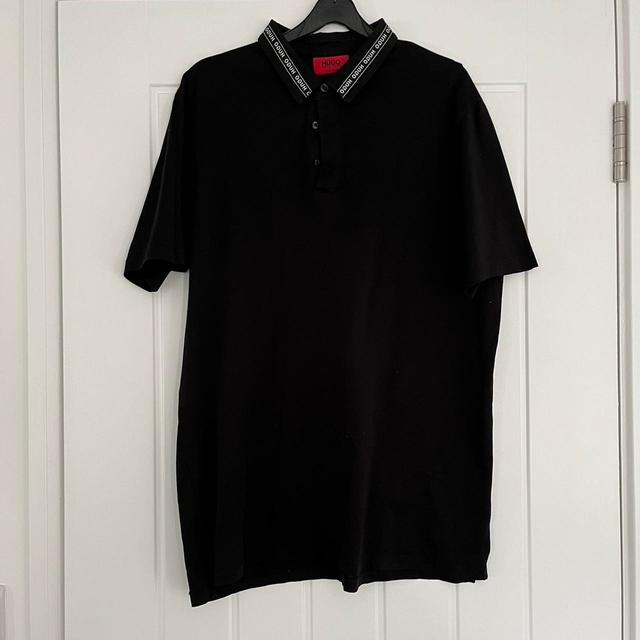 Hugo Boss Men's Polo shirt - Black - M on Productcaster.