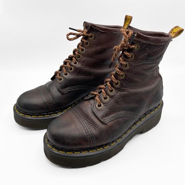 Dr. Martens Men's Lace up Boots - Brown - UK 5 on Productcaster.