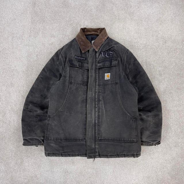 Carhartt Men's Bomber Jacket - Black - M on Productcaster.