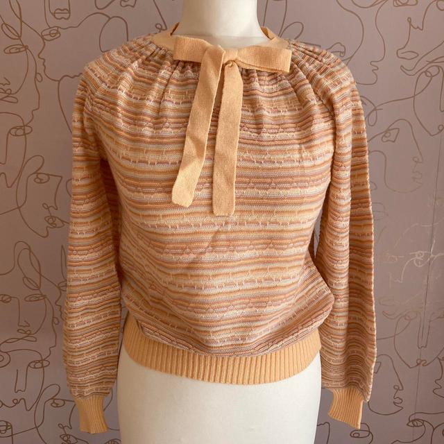 Vintage Women's Jumper - Tan - 10 on Productcaster.