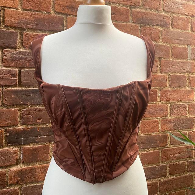 House of CB Women's Corset - Brown - M on Productcaster.