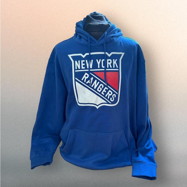 NHL Men's Hoodie - Blue - 3XL on Productcaster.