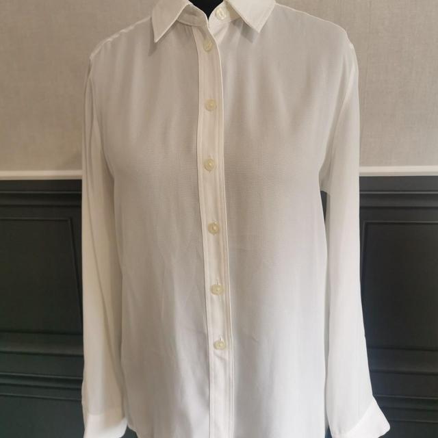 St Michael Women's Blouse - White - 12 on Productcaster.