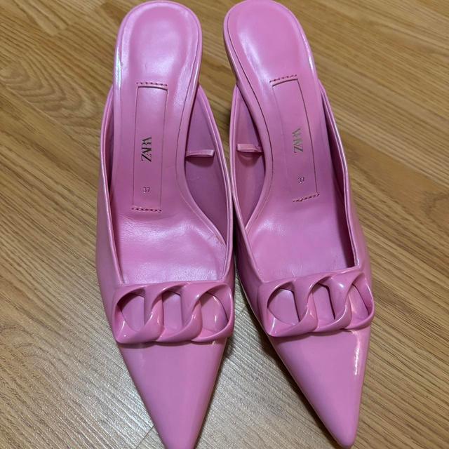 Zara Women's Mules - Pink - UK 4 on Productcaster.