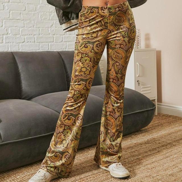 Urban Outfitters Women's Leggings - Green/Brown - XS on Productcaster.