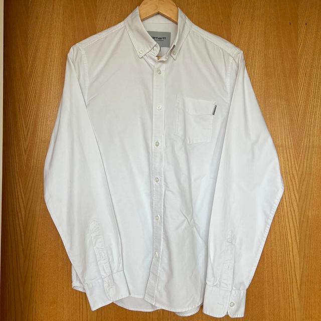 Carhartt WIP Men's Shirt - White - S on Productcaster.