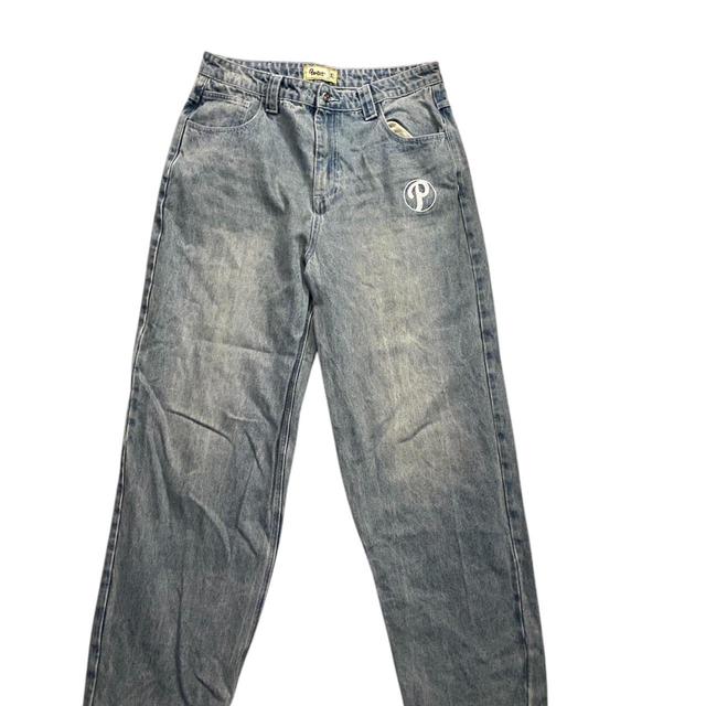 Men's Jeans - Blue/Navy - XL on Productcaster.