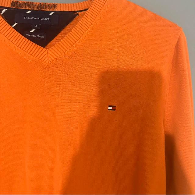 Tommy Hilfiger Women's Jumper - Orange/Multi - M on Productcaster.