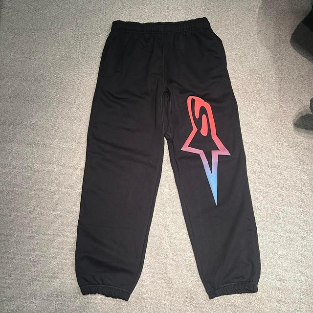 Men's Sweatpants - Black - M on Productcaster.