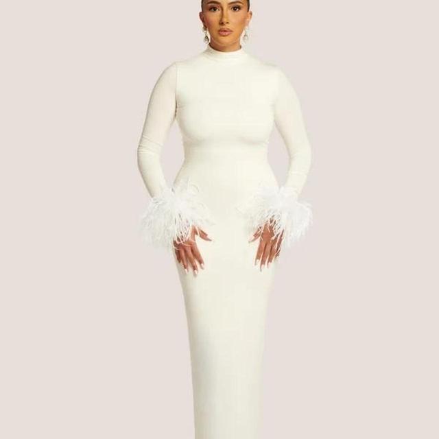 Women's Bodycon Dress - White - 12 on Productcaster.