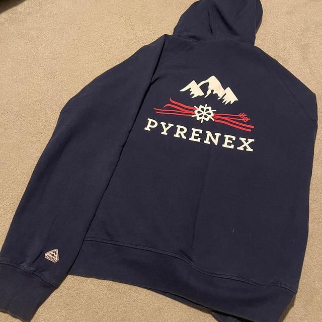 Pyrenex Men's Hoodie - Navy - M on Productcaster.