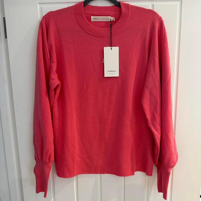 InWear Women's Jumper - Pink - L on Productcaster.