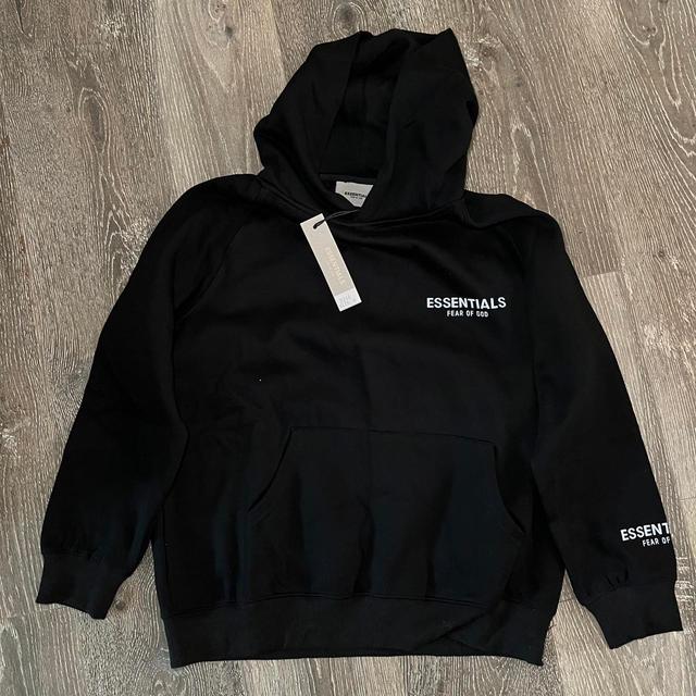 Fear of God Men's Hoodie - Black - S on Productcaster.