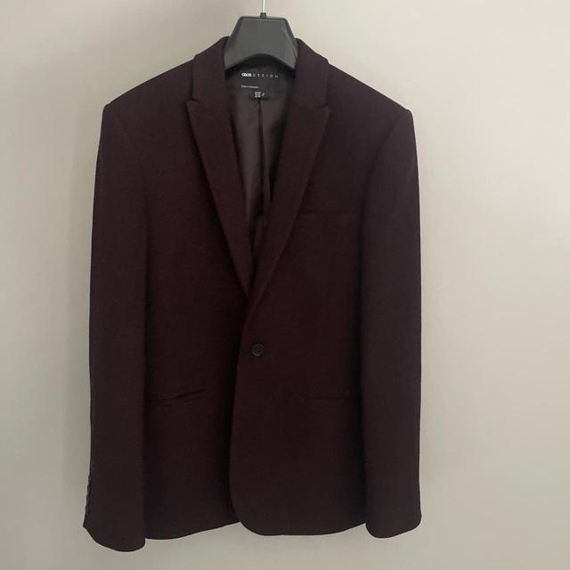 ASOS Men's Suit - Burgundy - M on Productcaster.