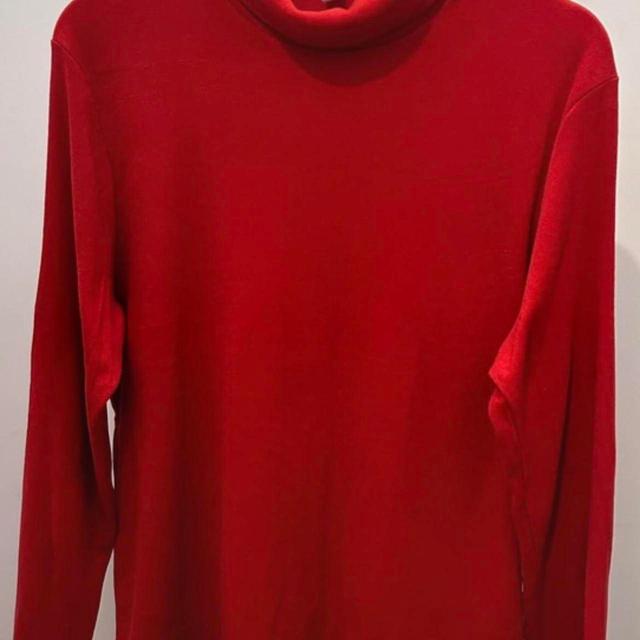 UNIQLO Women's Jumper - Red - XL on Productcaster.