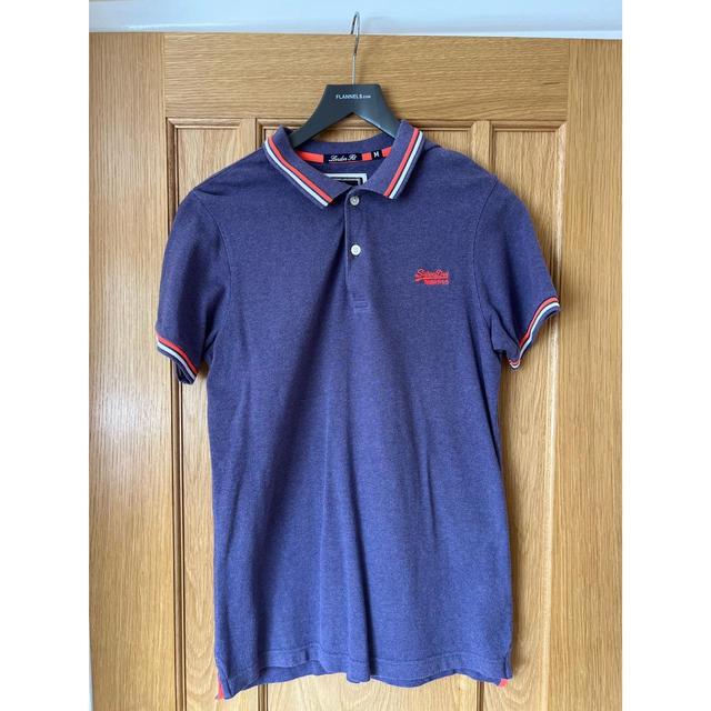 Superdry Men's Polo shirt - Purple - M on Productcaster.