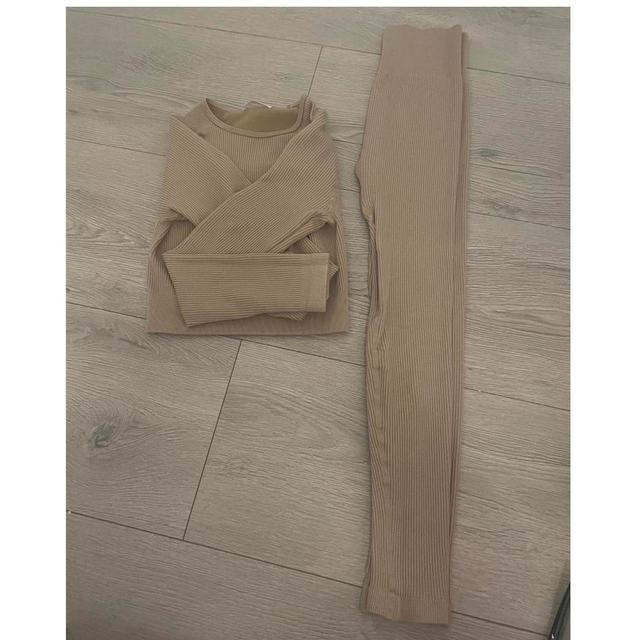 Women's Leggings - Tan/Brown - S on Productcaster.